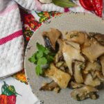 Funghi cardoncelli gratinati in padella